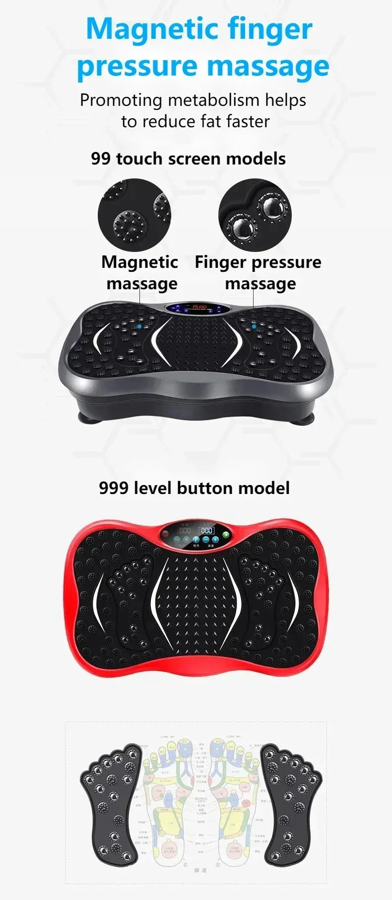 Home Fitness Fat Slinger Shaping And Weight Loss Station Vertical Vibration Machine Portable Fitness Equipment