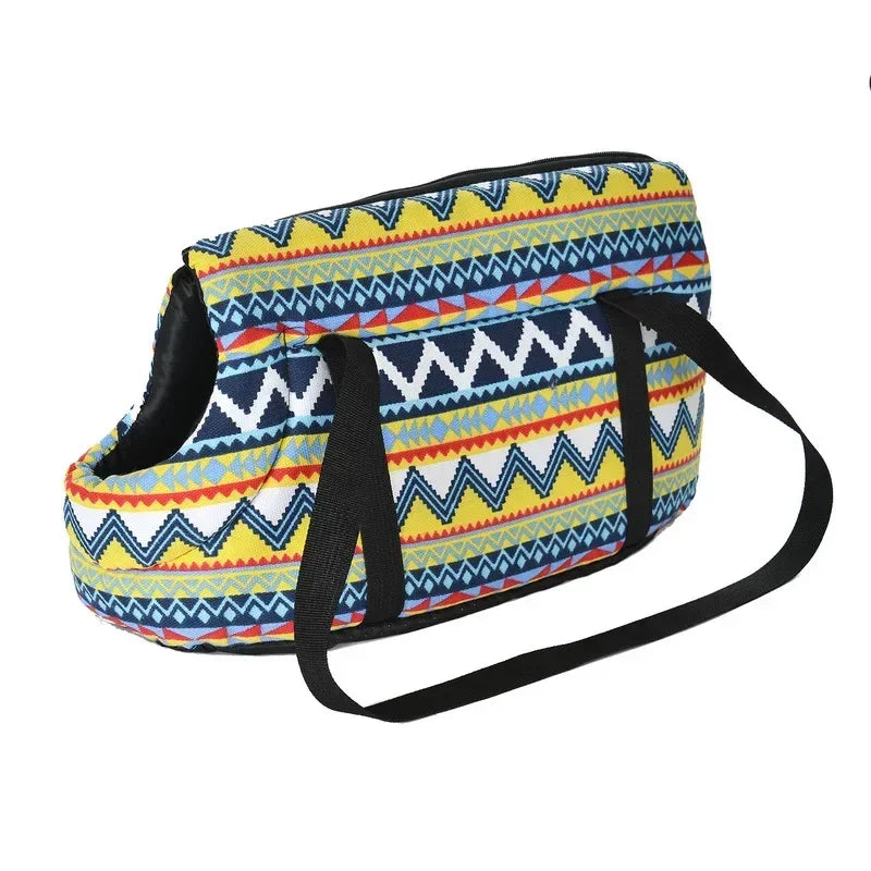 Classic Pet Carrier for Small Dogs Cozy Soft Puppy Cat Dog Bags Backpack Outdoor Travel Pet Sling Bag Chihuahua Pug Pet Supplies