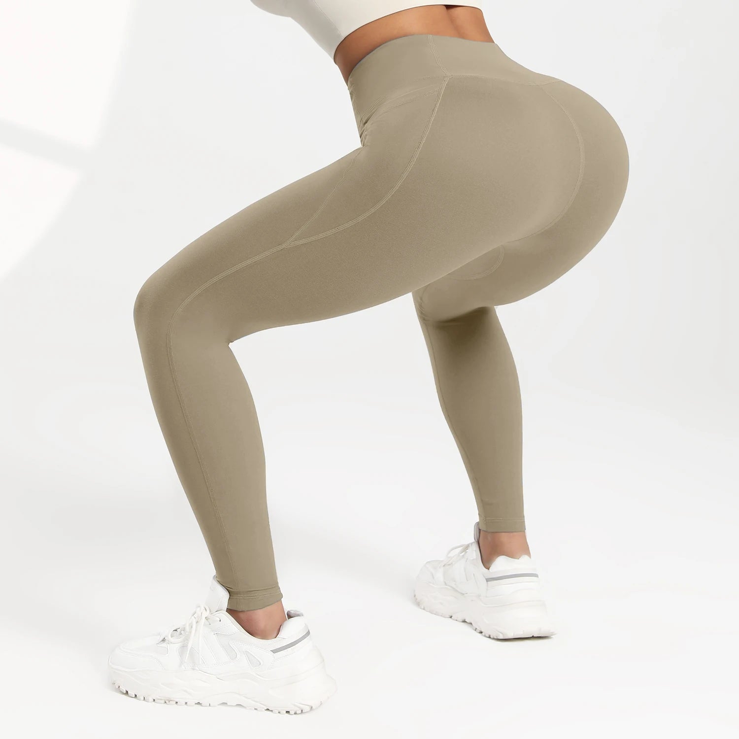 S-2XL Pocket Yoga ,High Waist And Hip Lifting , Sports And Fitness Women's Leggings, Directly Sold By Manufacturers