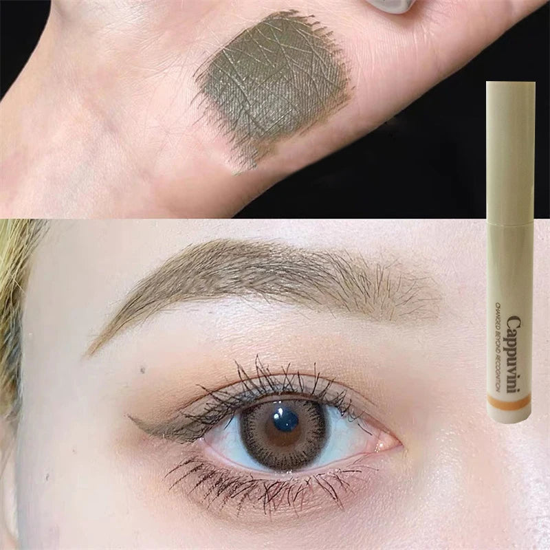 Waterproof Natural Liquid Dyeing Eyebrow Cream Lasting Eyebrows Enhance Tint Black Brown Mascara Eye Brow Gel Makeup Cosmetics