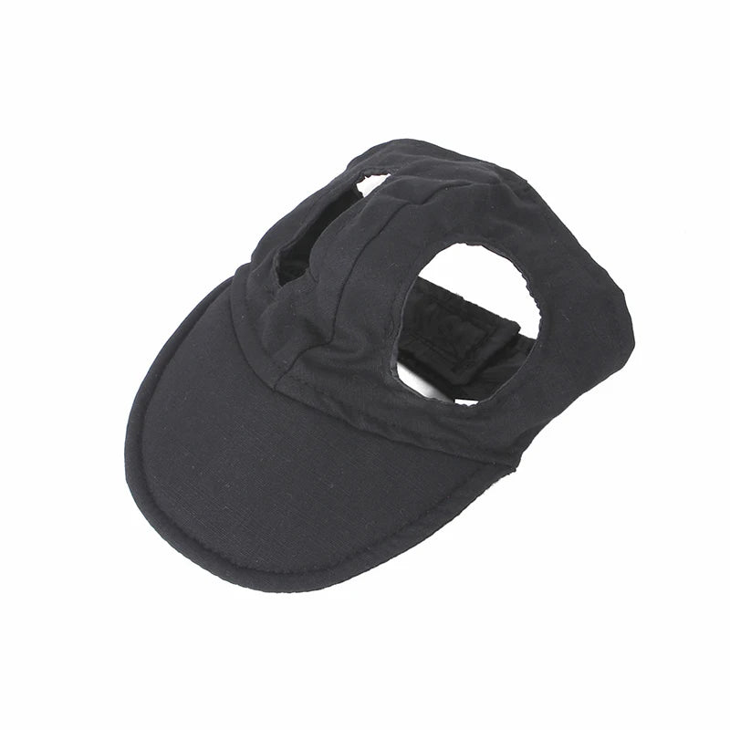 Summer Pet Baseball Cap Pet Hat With Ear Holes Sunscreen Dog Cap For Large Medium Small Dogs Outdoor Hiking Hat Pet Accessories