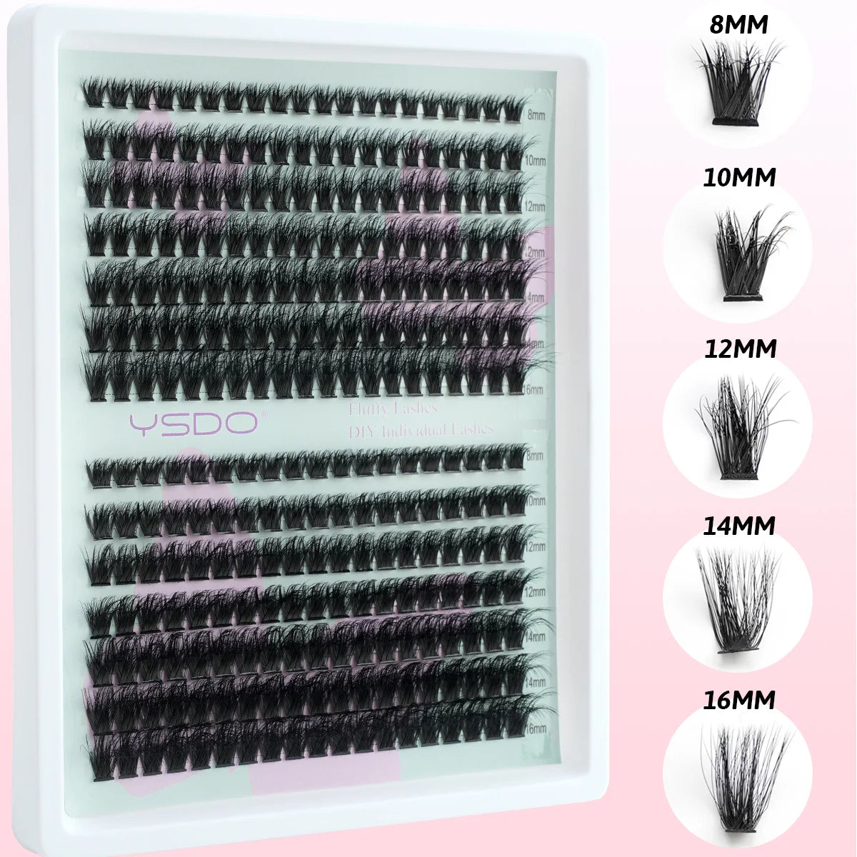 False Eyelashes Natural Manga Lashes Anime Eyelashes Large Capacity Eyelashes Extension Individual Eyelashes Handmade Eyelash
