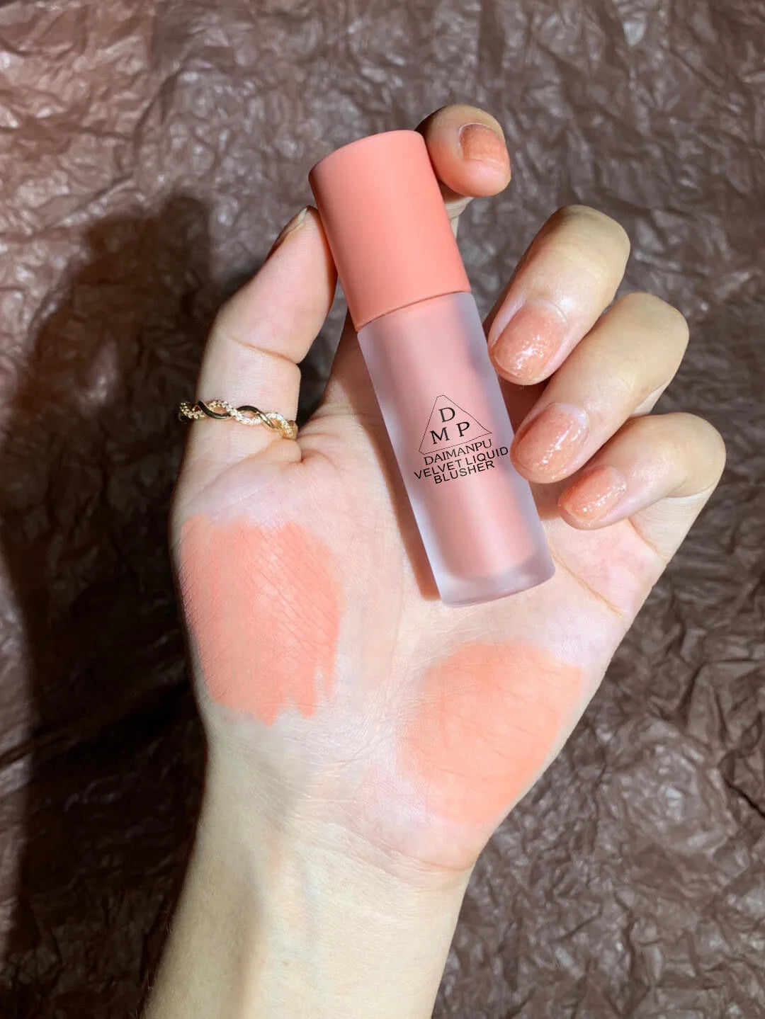 Pink Liquid Blush Eyeshadow Long-acting Waterproof Non-fading Enhance Facial Skin Color Easy-to-color Female Cosmetics