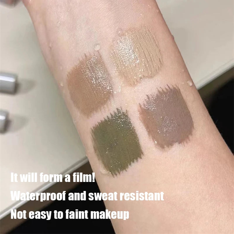 Waterproof Natural Liquid Dyeing Eyebrow Cream Lasting Eyebrows Enhance Tint Black Brown Mascara Eye Brow Gel Makeup Cosmetics
