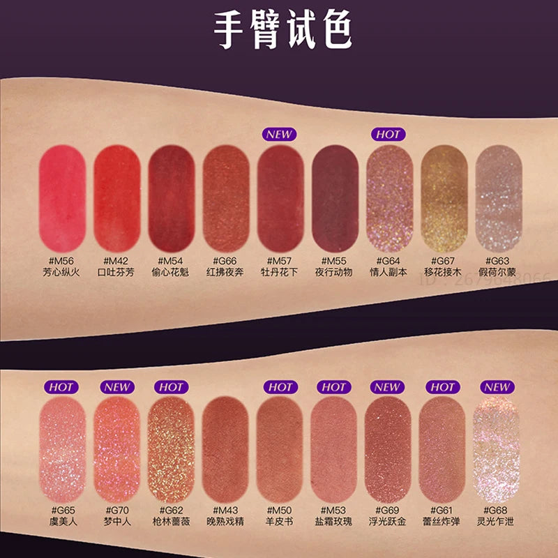 Girlcult Velvet Matte Liquid Lipstick Velvet Non-Stick Cup Lip Gloss Waterproof Long Lasting Moisturizer Lip Balm Makeup
