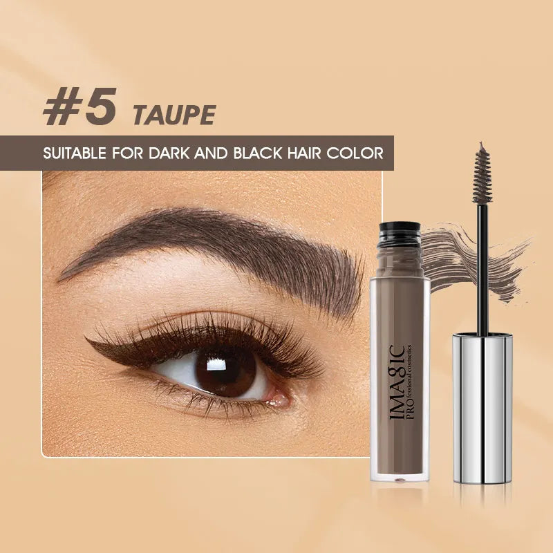 IMAGIC 6colors Durable Waterproof Eyebrow Dyeing Cream Eyebrow Shadow Makeup Beauty Tool Eyebrow Gel Enhancer Eyebrows