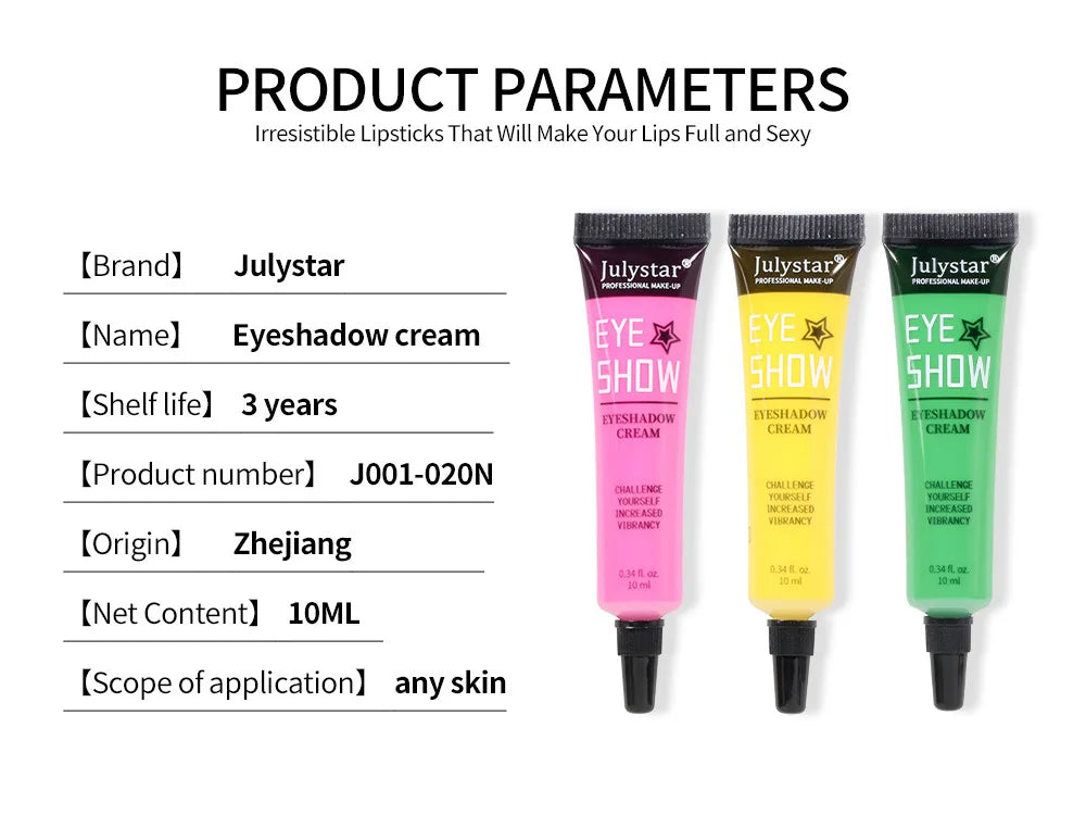 Colored Waterproof Long-lasting Non-smudge Matte Liquid Eyeshadow Cream Sweatproof Nude White Purple Blue Eye Makeup Cosmetics