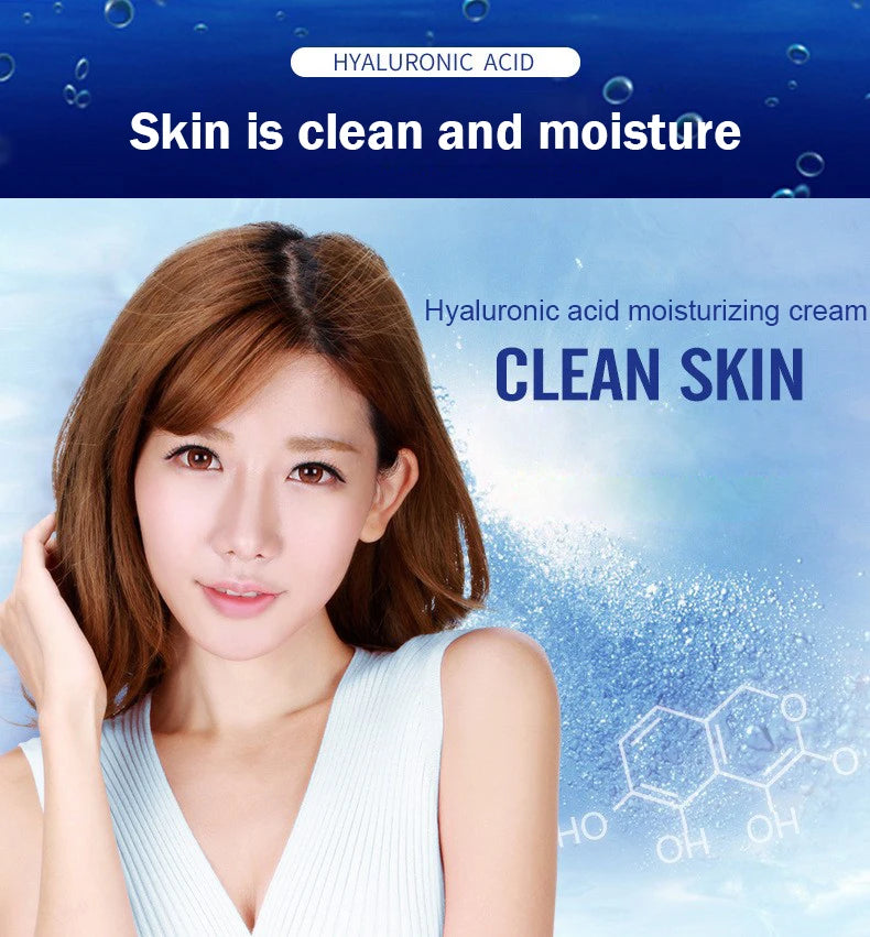 BIOAQUA Hyaluronic Acid Facial Care Face Cream Eye Cream Anti Eyes Bag Moisturizing Firming Day Creams Skin Care Kit