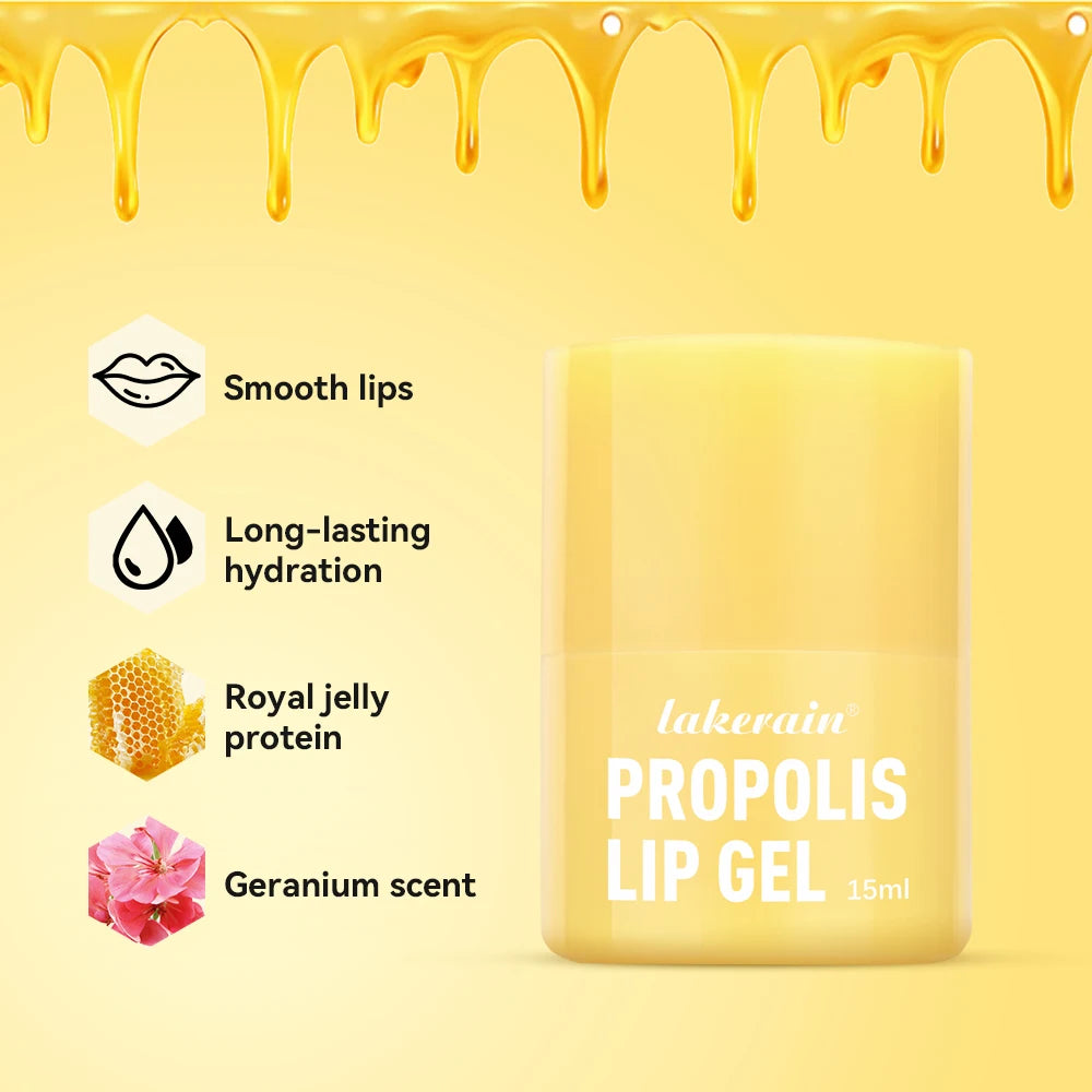 Honey Lip Hydrating Lip Balm & Mask 12hrs Long-lasting Moisture Butter Propolis Lipcerin Gentle Dispenser Exfoliation Twist Kore