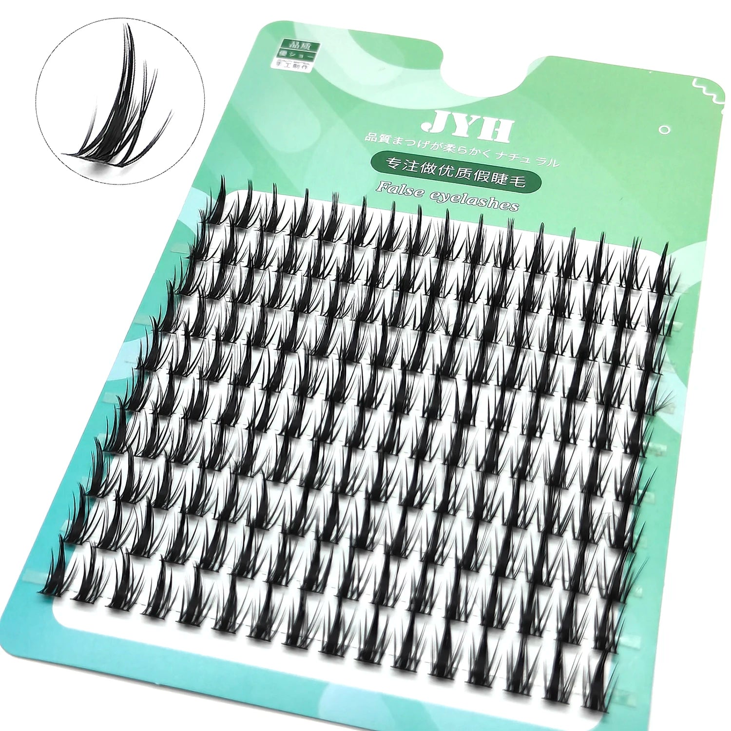 3DFluffy Single Cluster False Lashes Premade Volume Fans Individual Eyelash Segmented Natural Fake Lash For Eye Extension Makeup