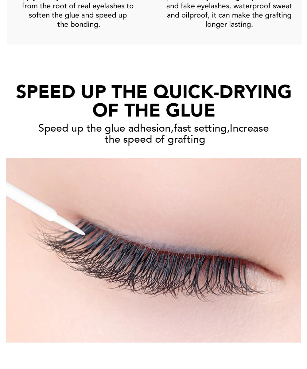 NATUHANA  Lashes Super Bonder For Eyelash Extension Quick Drying Long Last Grafting Eyelash Glue EyelashesAdhesive Suppliers