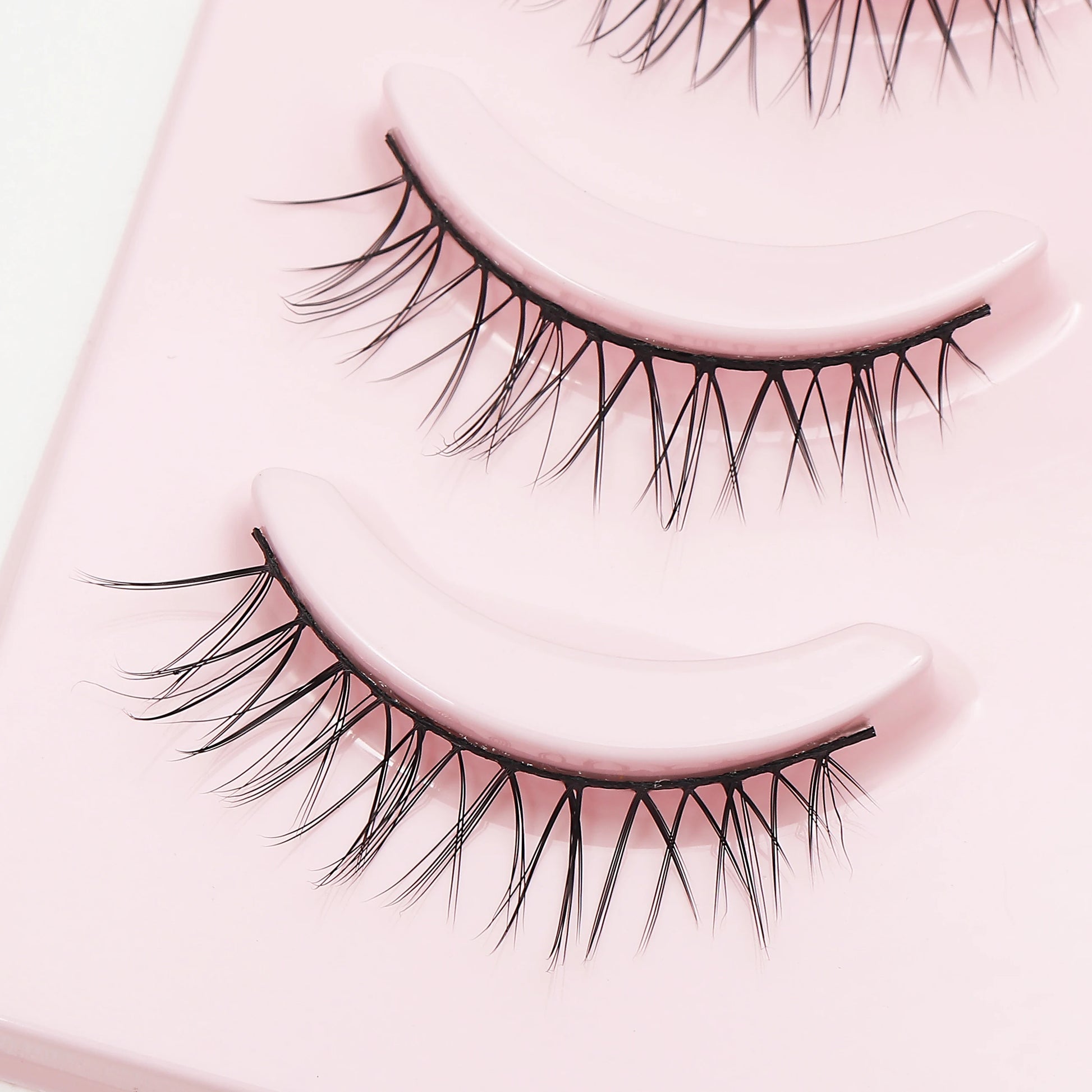 New 5 Pairs Manga Lashe Soft Natural Eyelashes Thick False Eyelashes Demon Eyelashes Daily Dating Makeup Eyelashes Lashes Wispy