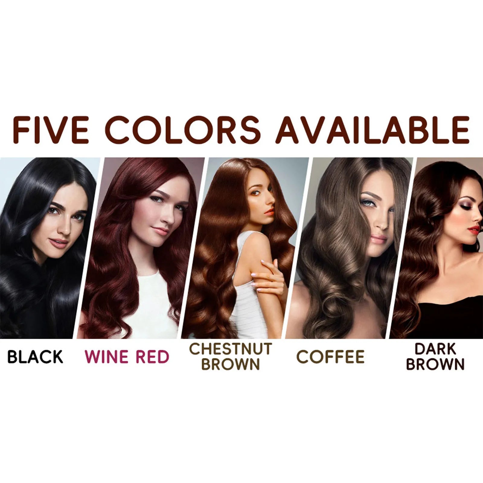 Hair Shampoo For Women Hair Color Shampoo Hair For Men Coverage - Herbal Ingredients 500ml