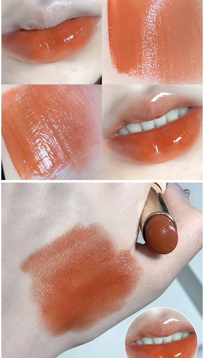 When light, soft and smooth lipstick hydrates moisturizing and white, not easy to stick to the cup