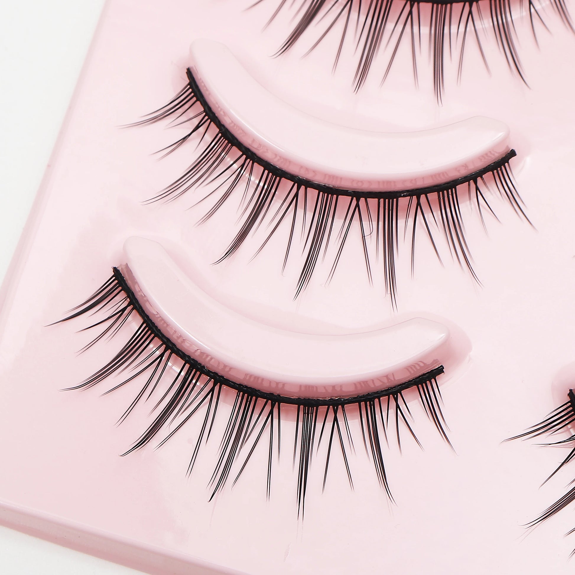 New 5 Pairs Manga Lashe Soft Natural Eyelashes Thick False Eyelashes Demon Eyelashes Daily Dating Makeup Eyelashes Lashes Wispy