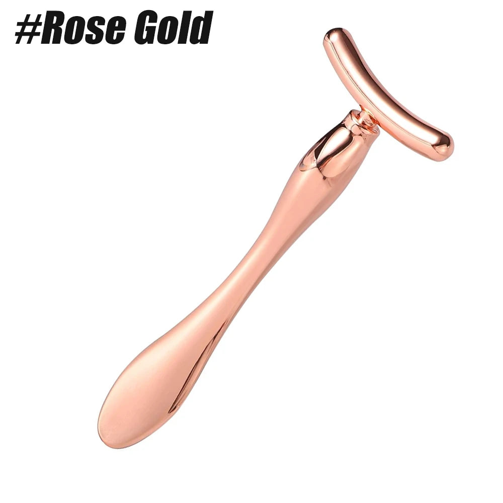 1Pcs Metal Makeup Spatula Mini Spoon Eye Cream Massage Sticks Beauty Scoop for Facial Cosmetic Face Cream Reduce Eye Wrinkles