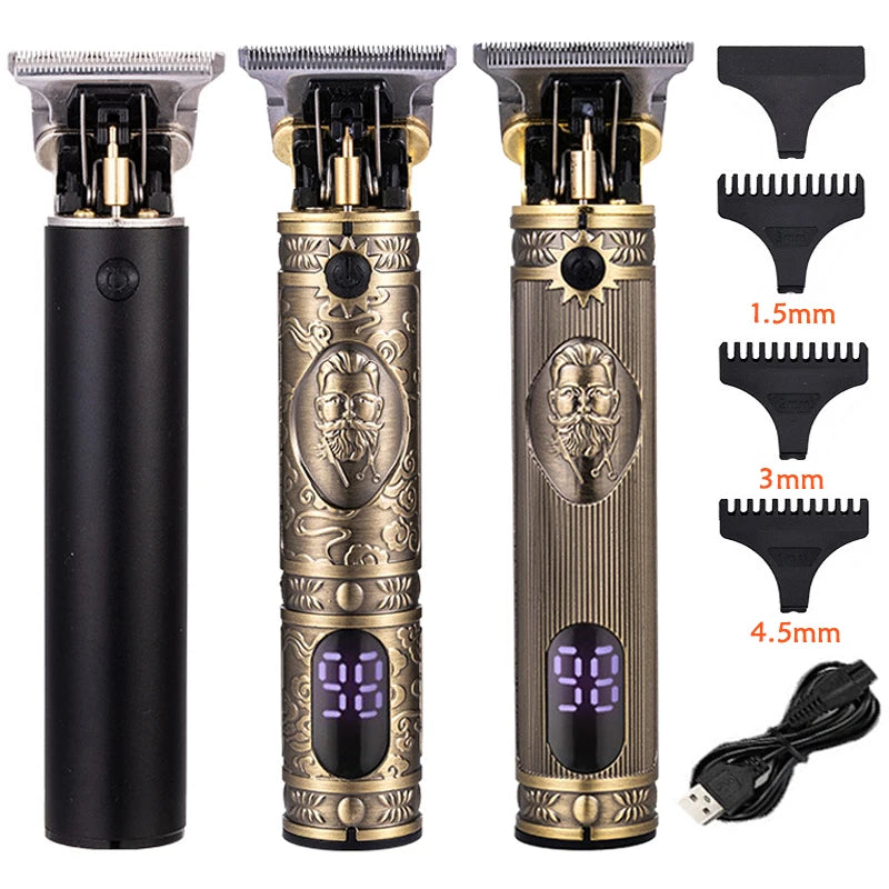 T9 Cordless Electric Hairber Shaver Hair Trimer Home Appliances Travel Barber Razors Shaving Machine for Men Trimmer Man