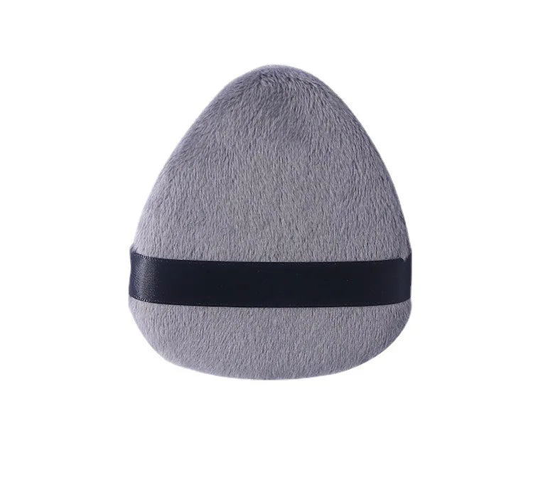 1/2/5pcs Large Tongue Water Drop Powder Puff Setting Loose Powder Flocking Soft Cosmetic Puff Triangle Pointed Makeup Tools