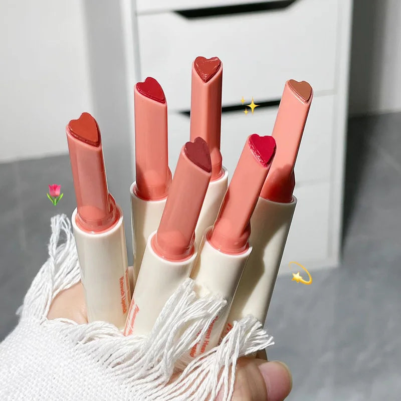 Crystal Honey Solid Lip Glaze Nude Rose Brown Plumping Lip Gloss Moisturising Jelly Tinted Lip Balm Hydrating Black Tea Lipstick