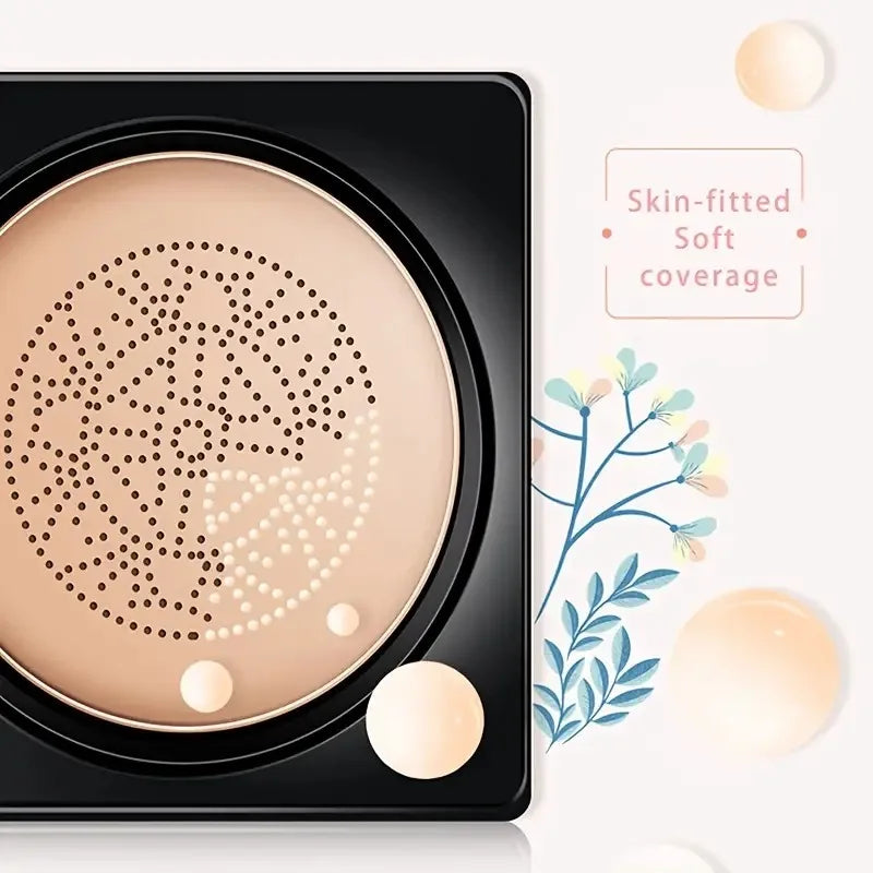 BB Cream Mushroom Head Air Cushion Powder Puff Moisturizing Brightening Foundation Concealer CC Cream Base Makeup Cosmetics