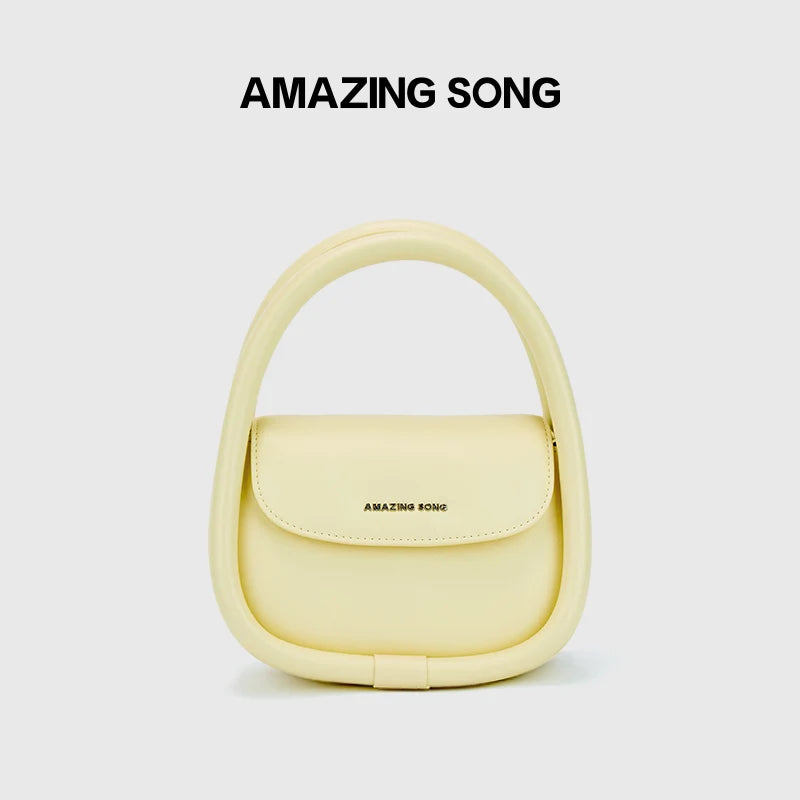Amazing Song Soft Bag Medium Size Soft Bag Family Lipstick Bag Messenger leather cute bag