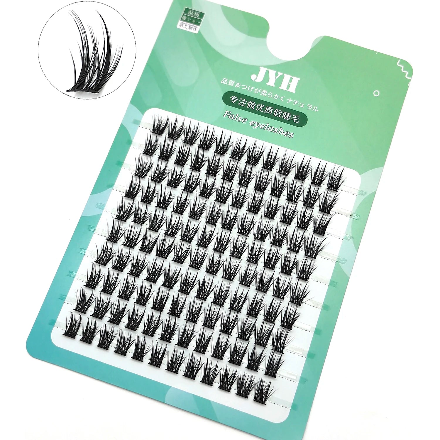 3DFluffy Single Cluster False Lashes Premade Volume Fans Individual Eyelash Segmented Natural Fake Lash For Eye Extension Makeup