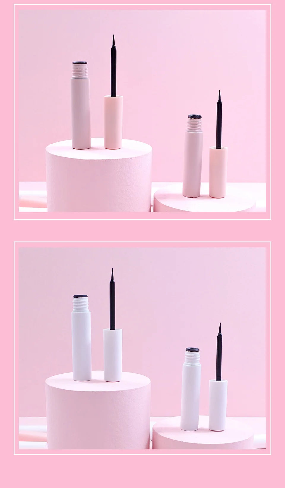 Eyelashes Glue Black & White Waterproof Lash Glue Cosmetics Tools for Mink Lashes