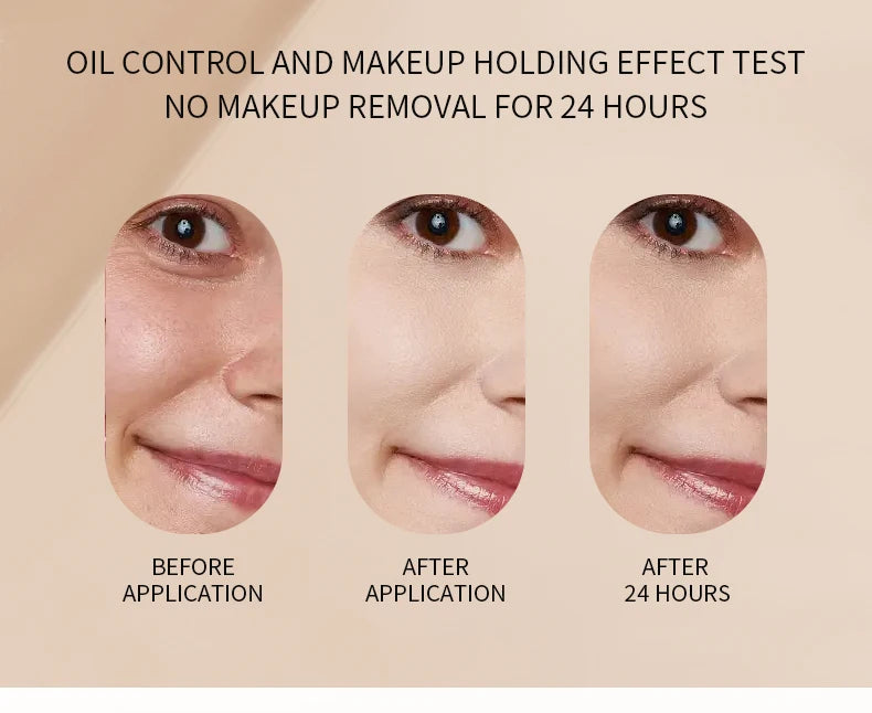 BB Cream Mushroom Head Air Cushion Powder Puff Moisturizing Brightening Foundation Concealer CC Cream Base Makeup Cosmetics