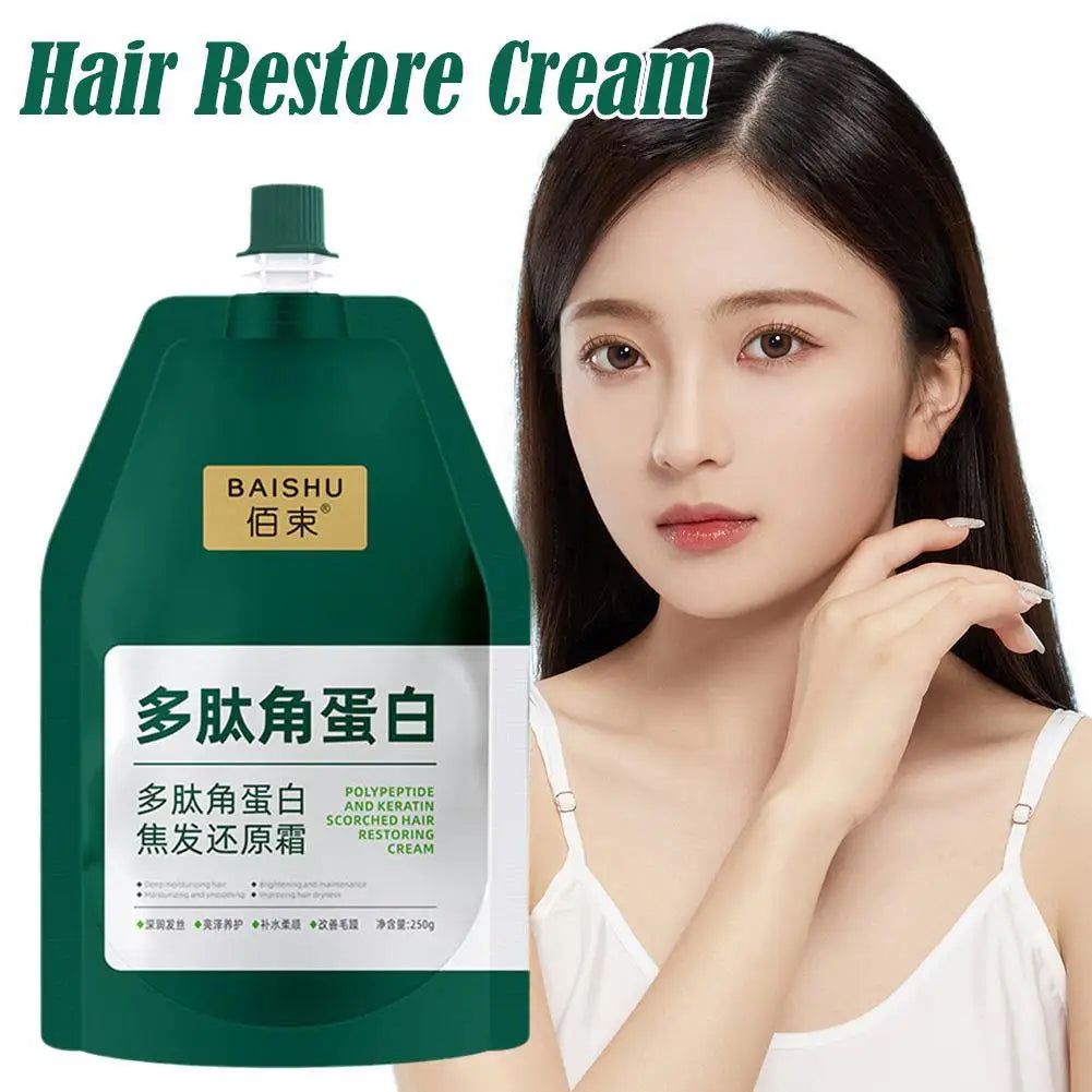 2024 Keratin Hair Cream Polypeptide Keratin Hydrating Smoothing Hair Damage Repair Cream For Smoothing Hair Repair Cream