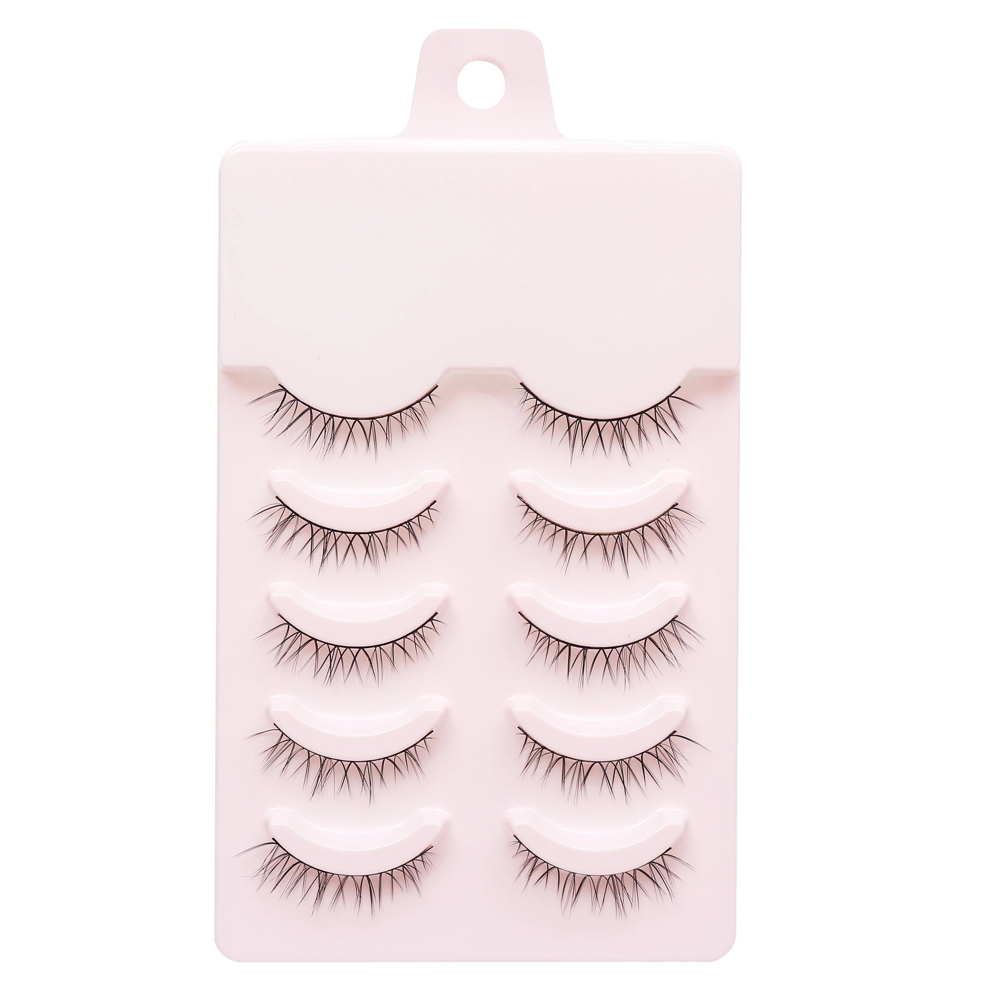 New 5 Pairs Manga Lashe Soft Natural Eyelashes Thick False Eyelashes Demon Eyelashes Daily Dating Makeup Eyelashes Lashes Wispy