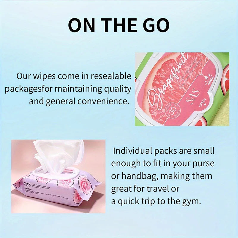 5/10pcs Makeup Remover Deep Cleaning without Residue Make up Wipes Nourishing Plant Extracts Easy Remover Eyes Lips Makeup
