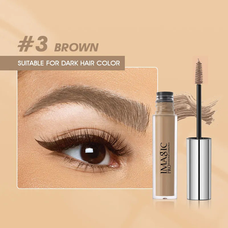IMAGIC 6colors Durable Waterproof Eyebrow Dyeing Cream Eyebrow Shadow Makeup Beauty Tool Eyebrow Gel Enhancer Eyebrows