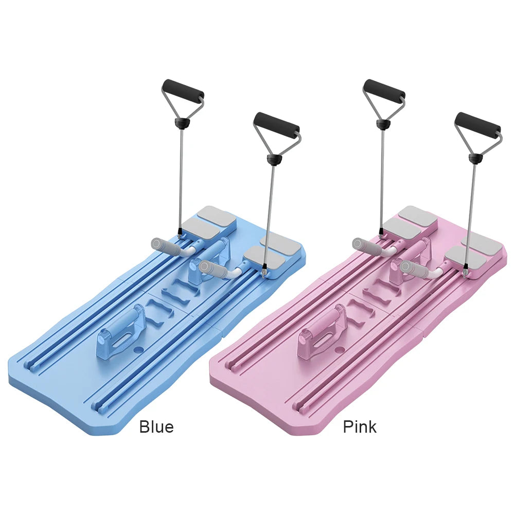 Multifunctional Abdominal Exercise Board Fitness Board Full Body Workout Foldable Push Up Pilates Reformer Set Fitness Equipment