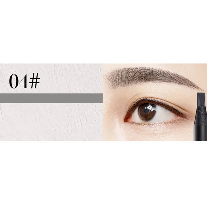 Hard Core Pull Line Fog Eyebrow Pencil Permanent Makeup White Eyeliner Waterproof Natural Long-lasting For Makeup Artists