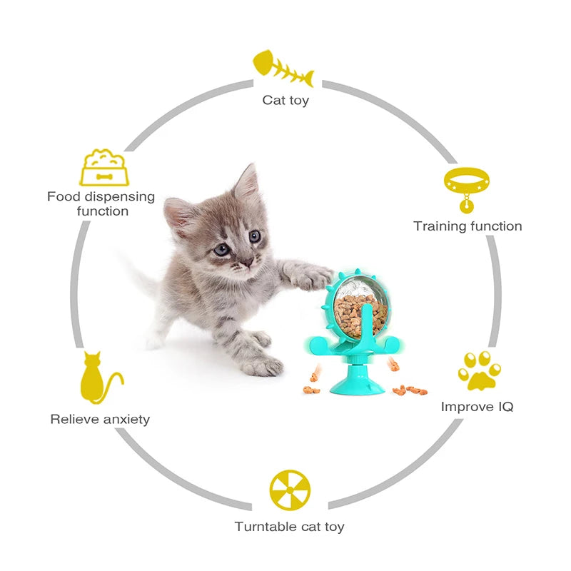 Interactive Dog Cat Food Treat Toy Pet Funny Leakage Toy Puppy Slow Feeding IQ Training Game Pet Toys with Suction Cup