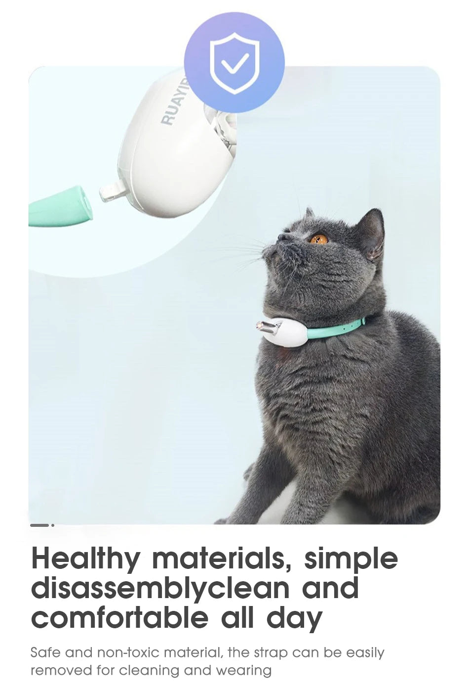 Automatic Cat Toy Smart Laser Teasing Cat Collar Electric USB Charging Kitten Amusing Toys Interactive Training Pet Items 2023