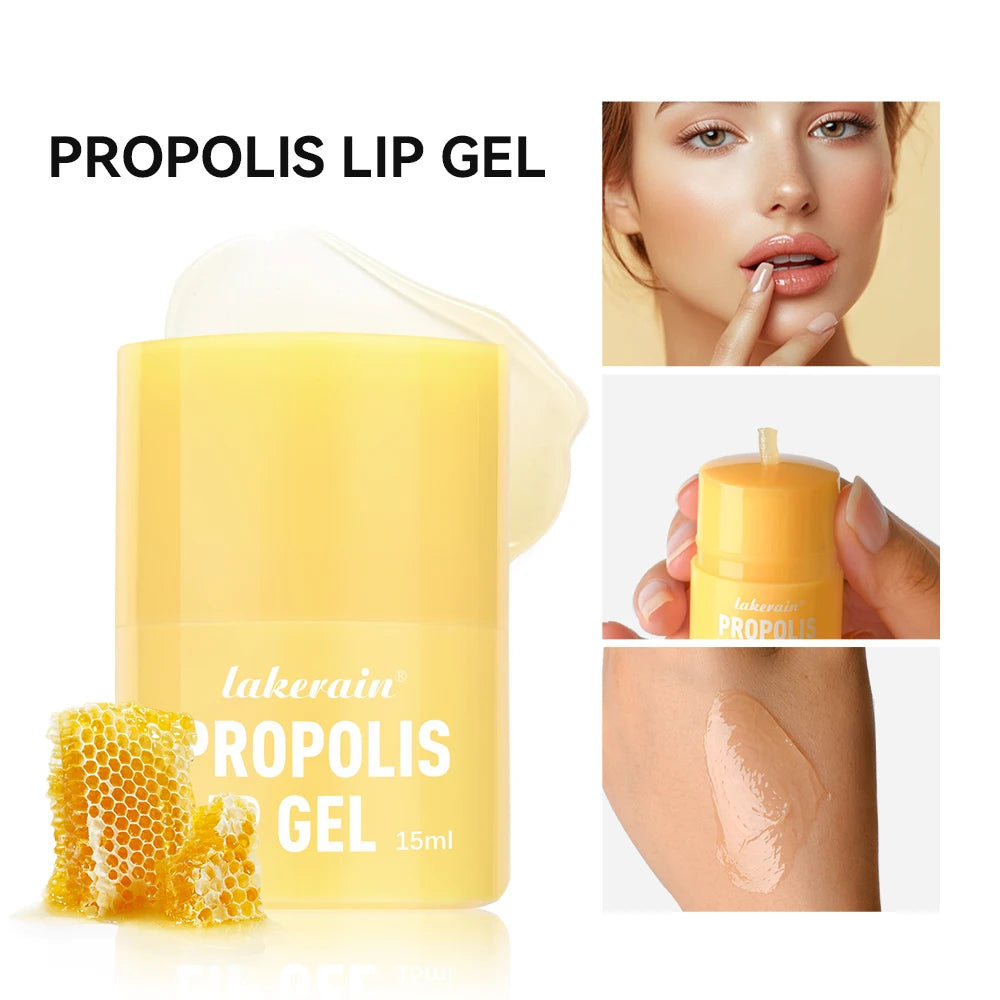 Honey Lip Hydrating Lip Balm & Mask 12hrs Long-lasting Moisture Butter Propolis Lipcerin Gentle Dispenser Exfoliation Twist Kore
