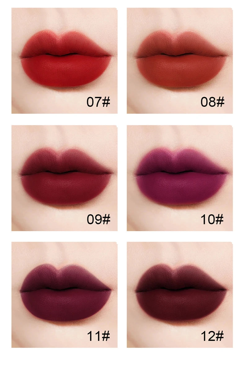 New Squeeze Into Lazy Lipstick Lip-shaped Lipstick Moisturizing Matte Lip Makeup Tint Waterproof Nonstick Cup Lipgloss Korean