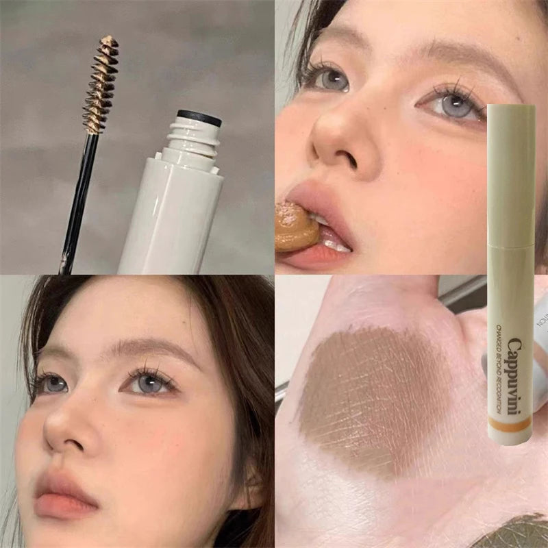 Waterproof Natural Liquid Dyeing Eyebrow Cream Lasting Eyebrows Enhance Tint Black Brown Mascara Eye Brow Gel Makeup Cosmetics