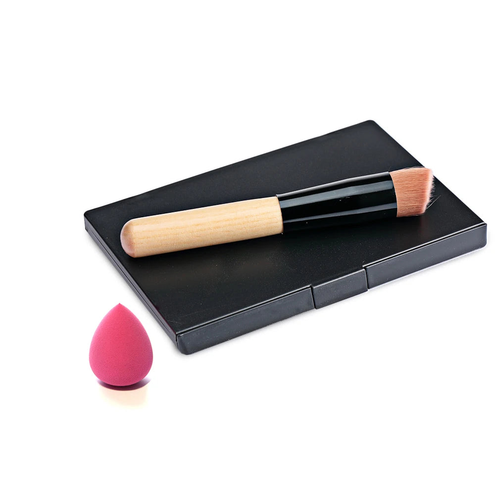 POPFEEL 15-Color Concealer Palette with Brush & Sponge-Multi-Functional for Blemish Coverage, Contouring, Body Tattoo Camouflage