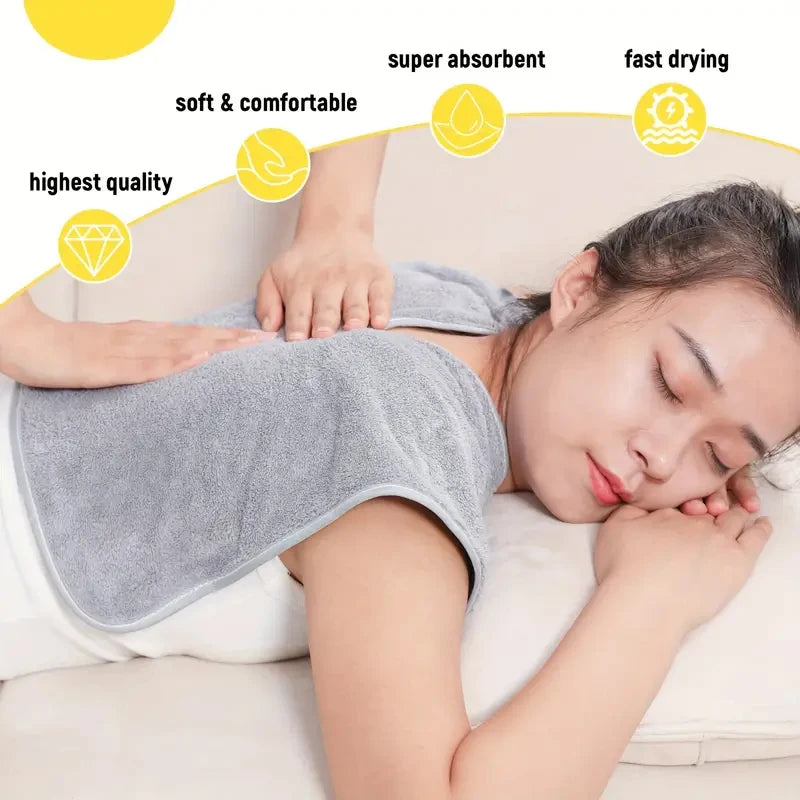 U Shape Towel Microfiber Esthetician Salon Spa Massage Facial Treatment Neck Cosmetic Towels Spa Salon Eyelashes Accessories