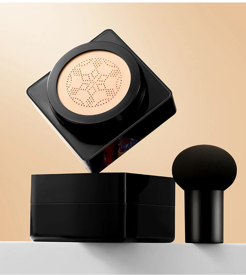 BB Cream Mushroom Head Air Cushion Powder Puff Moisturizing Brightening Foundation Concealer CC Cream Base Makeup Cosmetics