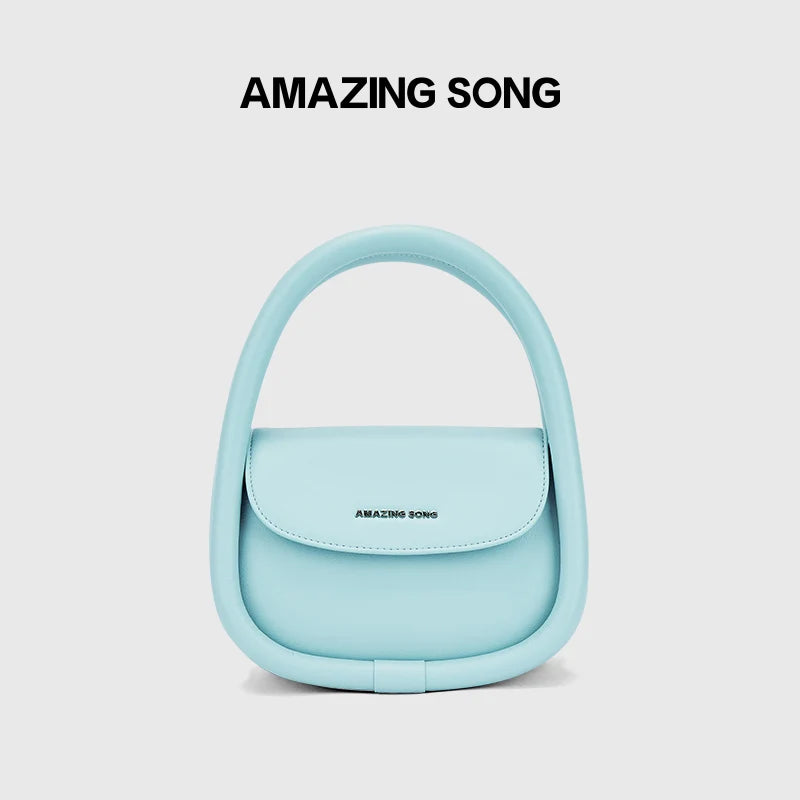 Amazing Song Soft Bag Medium Size Soft Bag Family Lipstick Bag Messenger leather cute bag