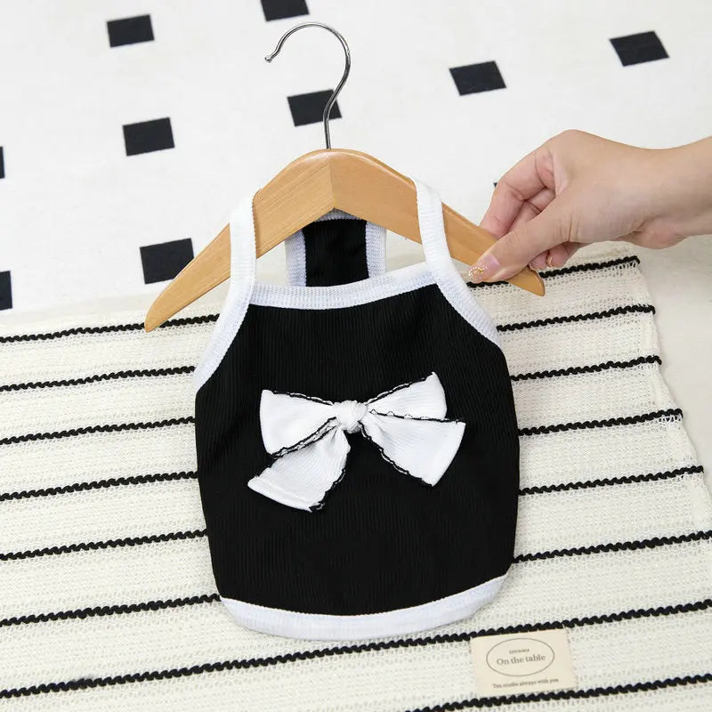 Pet Suspenders Dog Vest Summer Thin Dog Clothes for Small Dogs Kitten Puppy Apparel Chihuahua Bulldog Bichon Girls Dog Costume