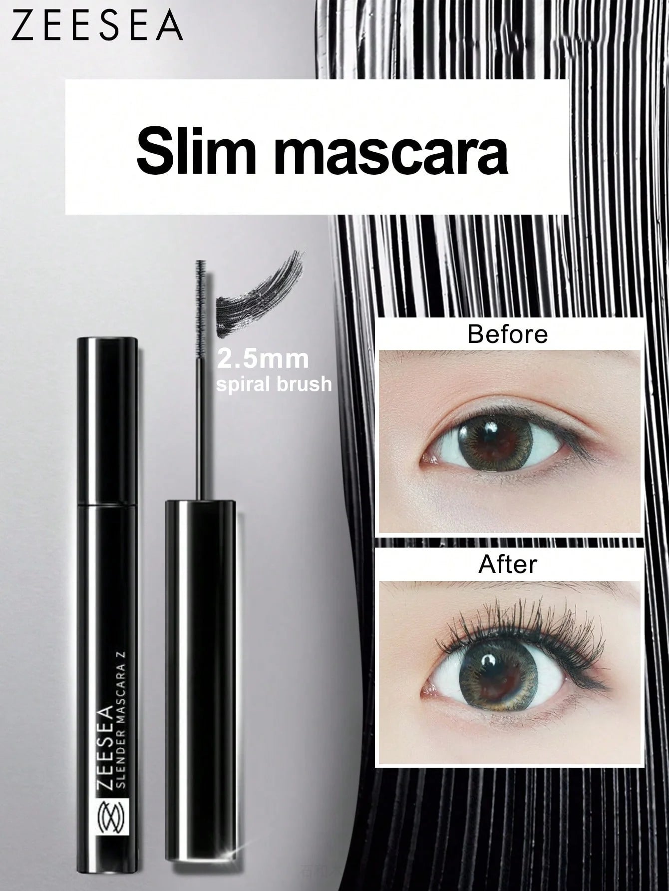 ZEESEA MULTI-EFFECT MASCARA Z MAKE UP FOR WOMEN