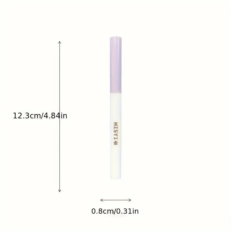 Pearly Glitter Eyeliner & Highlighter Pen - Waterproof, Sparkling Under Crease Eyeshadow Stick For Monochrome Eye Makeup