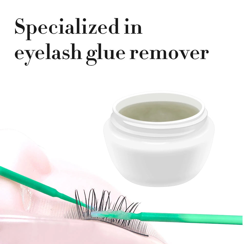NAGARAKU Fast Remove Safe Eyelashes Glue Remover Eyelash Extension Remover Non-irritating Makeup Tool Lemon Strawberry Flavor