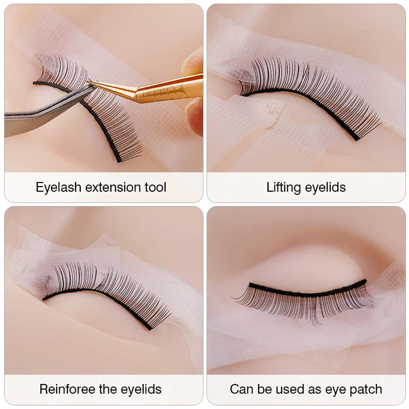 2/10PCS Eyelashes Extension Tape Micropore Breathable Non-woven Cloth Adhesive Lifting Lash Accessories Colorful Makeup Tools