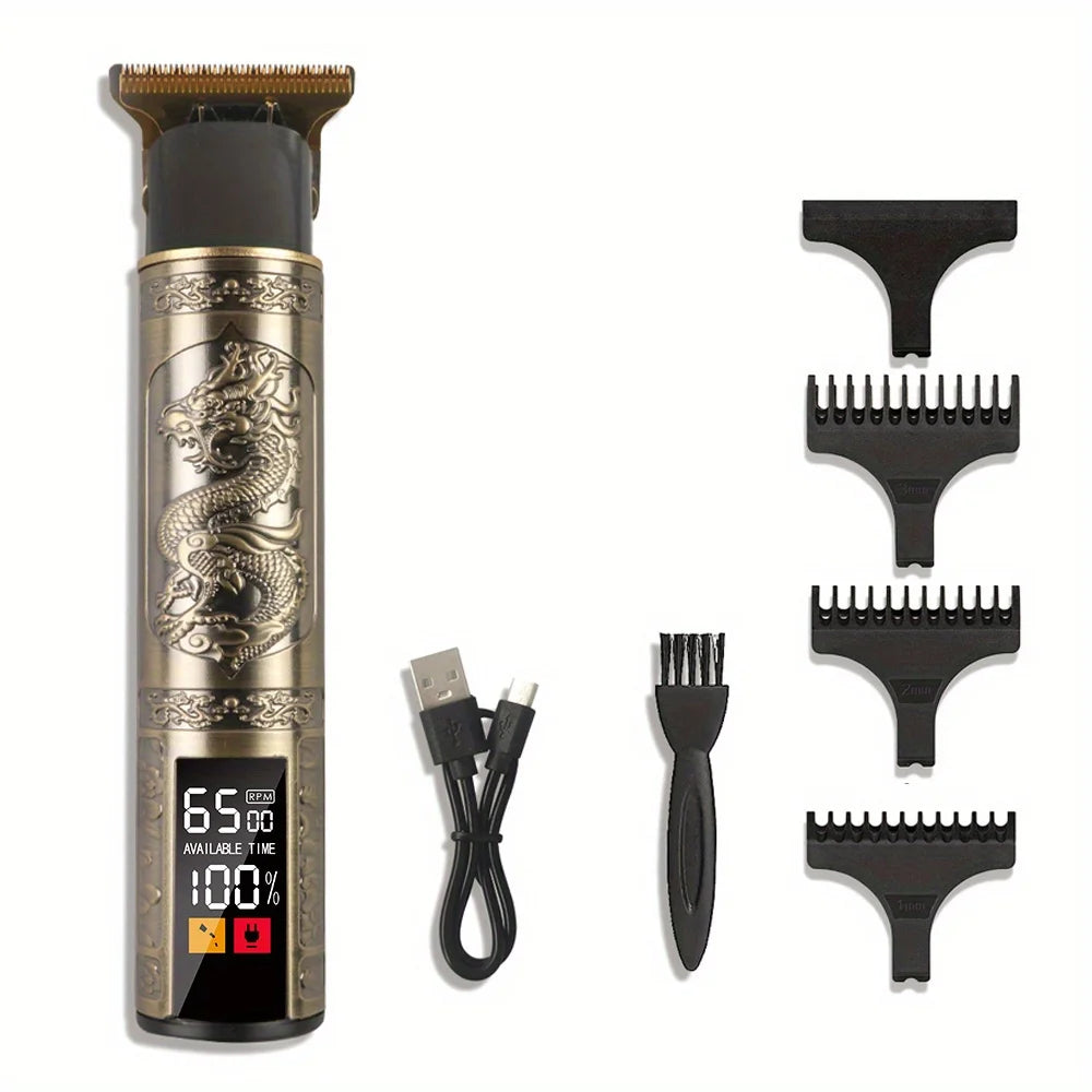 Hair Clipper For Hair Cutting, Rechargeable Beard Shaver, Professional Electric Hair Clipper For Men Hairdresser