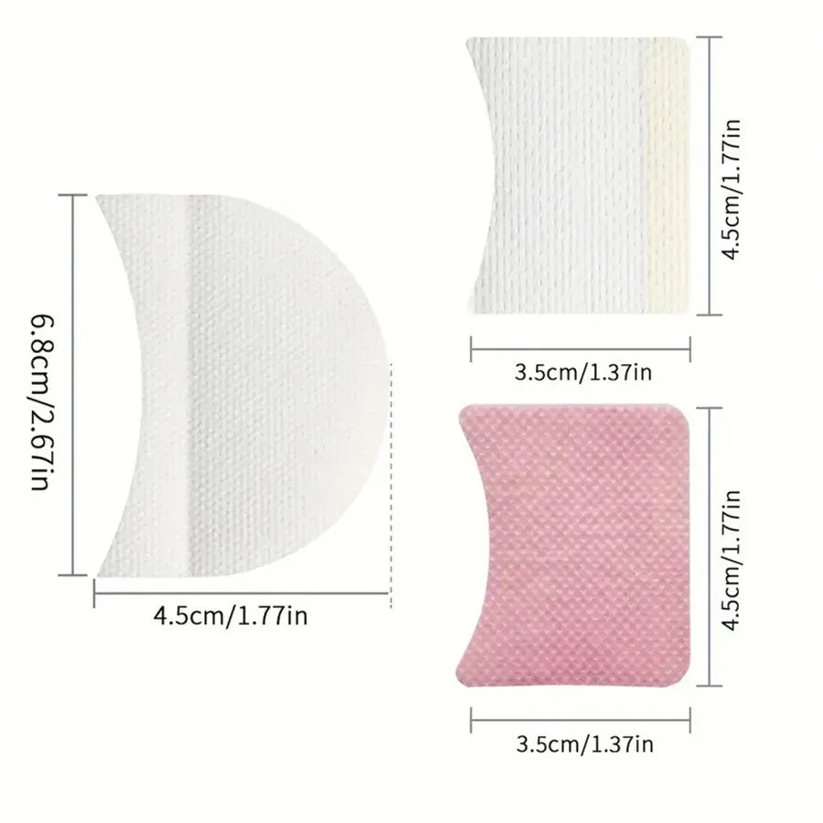 Disposable Cotton Eyelashes Patch Sticker for Removing Eyelashes Eyeshadow Shields Eye Pads Patch Eyelash Extension Makeup Tools